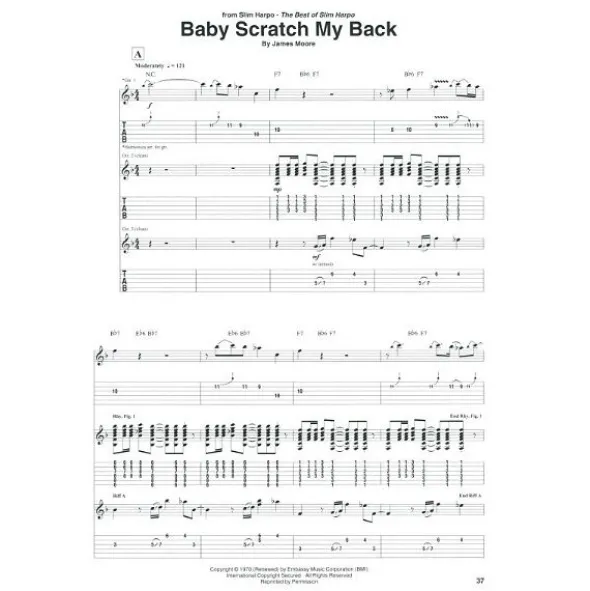 Hal Leonard Tab+ 25 Top Blues Songs