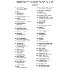 Hal Leonard The Easy Movie Fake Book