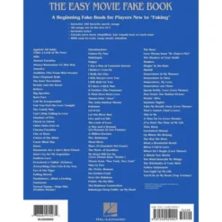 Hal Leonard The Easy Movie Fake Book