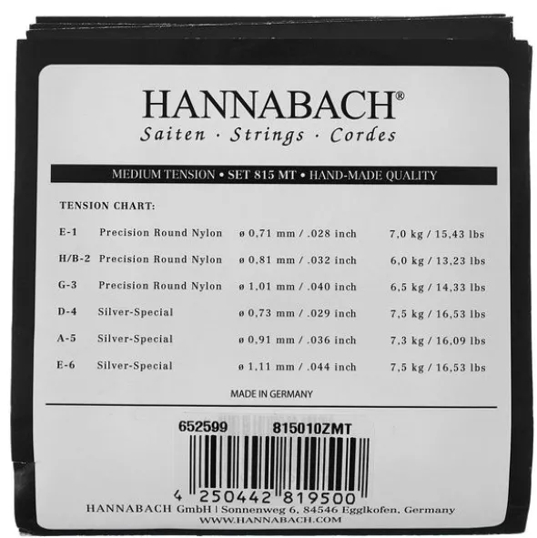 Hannabach 815 MT 10 String Classic Set