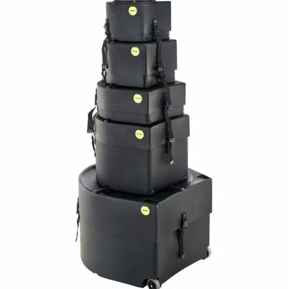 Hardcase Drum Case Set HRockFus3