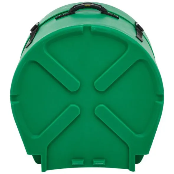 Hardcase 18" F.Tom Case F.Lined D.Green