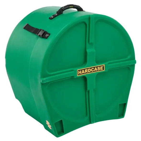 Hardcase 18" F.Tom Case F.Lined D.Green