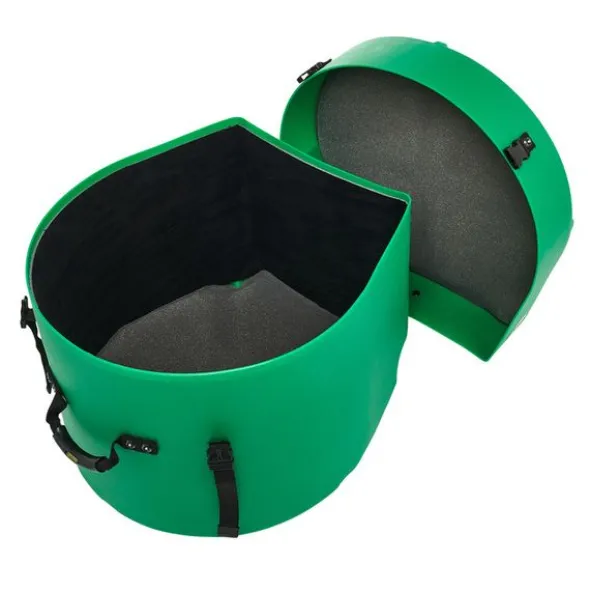 Hardcase 18" F.Tom Case F.Lined D.Green