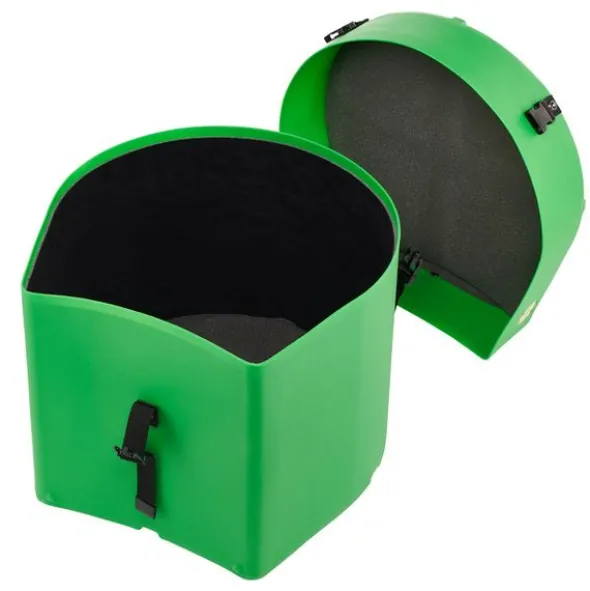 Hardcase 14" F.Tom Case F.Lined L.Green