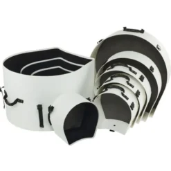 Hardcase HRockFus3 F.Lined Set White