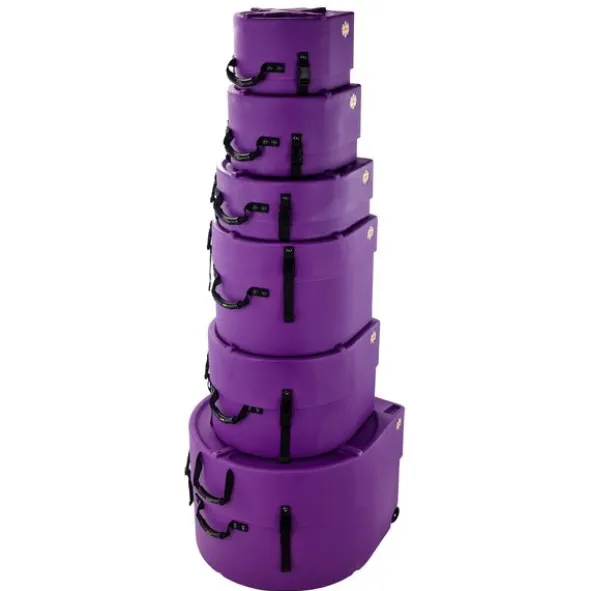 Hardcase HRockFus6 F.Lined Set Purple