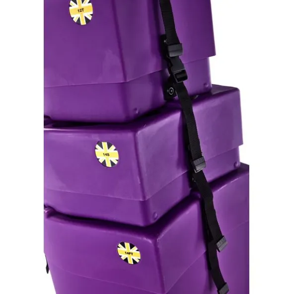 Hardcase HRockFus6 F.Lined Set Purple