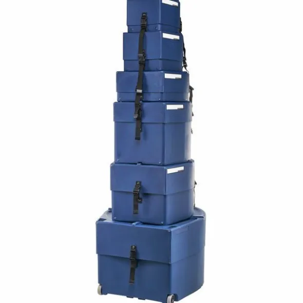 Hardcase HRockFus6 F.Lined Set D.Blue