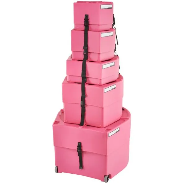 Hardcase HRockFus3 F.Lined Set Pink