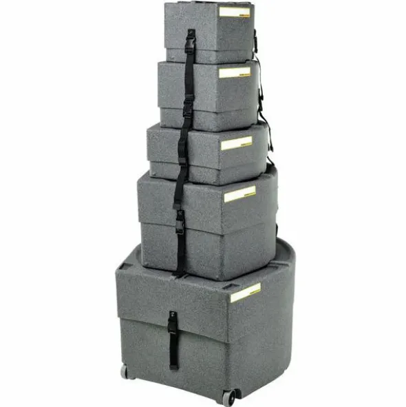 Hardcase HRockFus3 F.Lined Set Granite