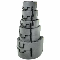 Hardcase HRockFus3 F.Lined Set Granite