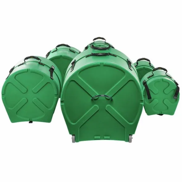 Hardcase HRockFus6 F.Lined Set D.Green