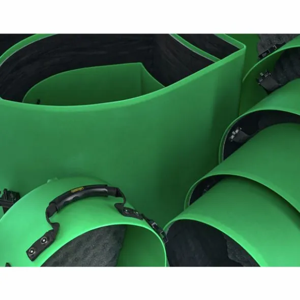 Hardcase HRockFus6 F.Lined Set D.Green