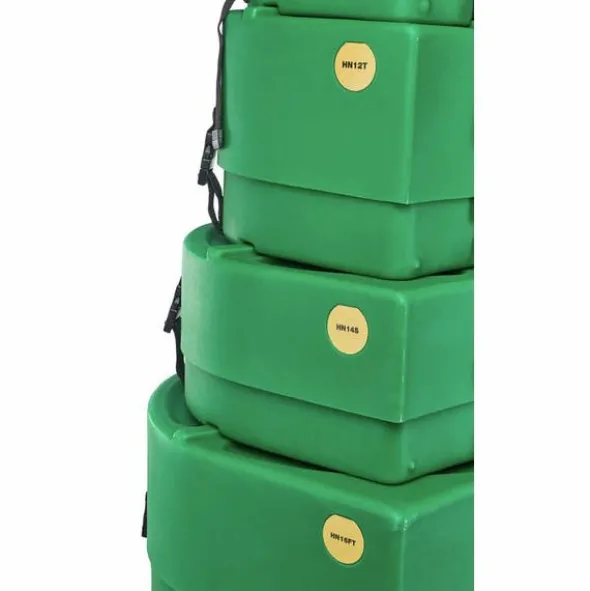Hardcase HRockFus6 F.Lined Set D.Green