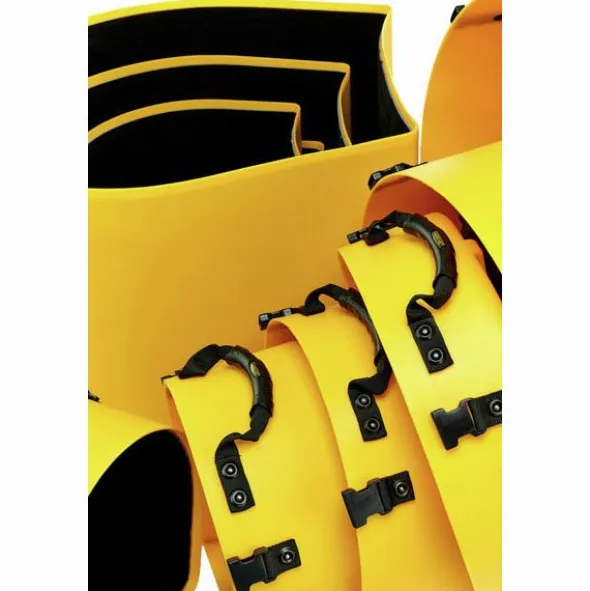 Hardcase HRockFus6 F.Lined Set Yellow