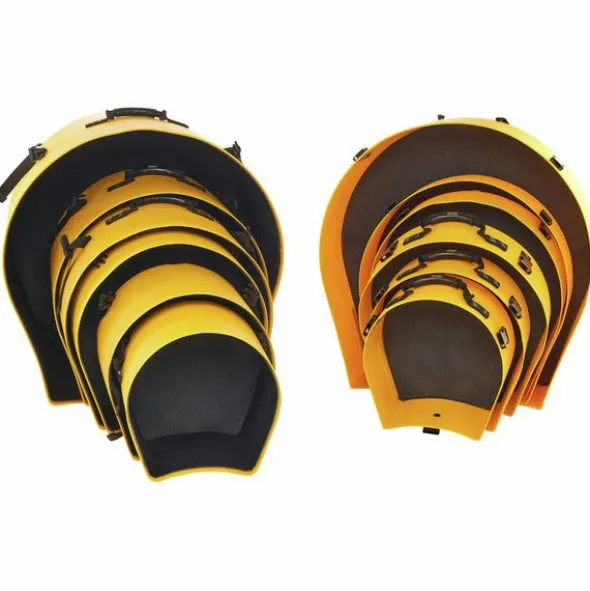 Hardcase HRockFus6 F.Lined Set Yellow
