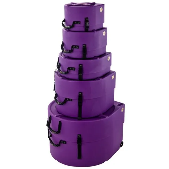 Hardcase HRockFus3 F.Lined Set Purple