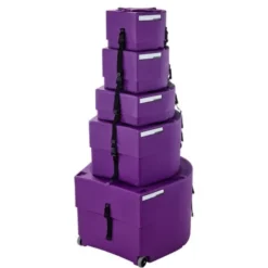 Hardcase HRockFus3 F.Lined Set Purple