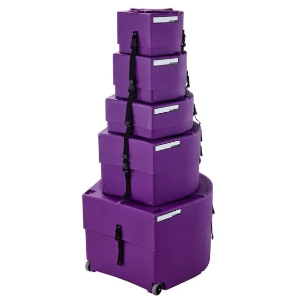 Hardcase HRockFus3 F.Lined Set Purple
