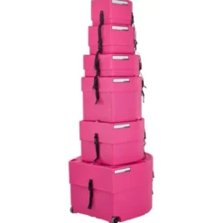 Hardcase HRockFus6 F.Lined Set Pink