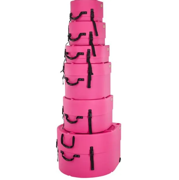 Hardcase HRockFus6 F.Lined Set Pink