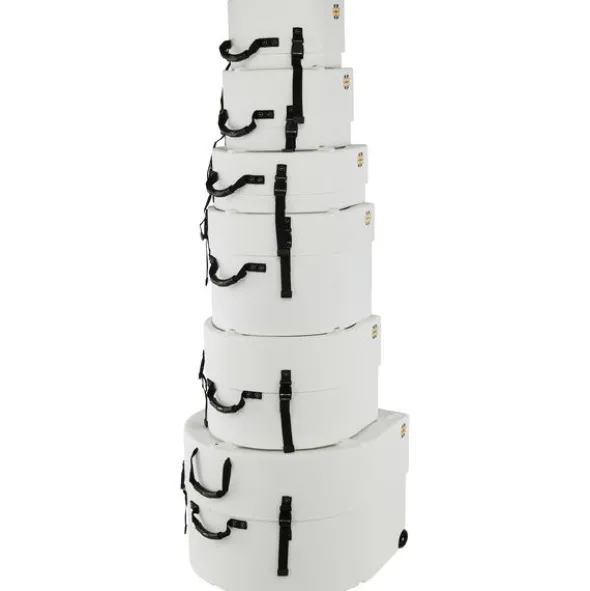 Hardcase HRockFus6 F.Lined Set White