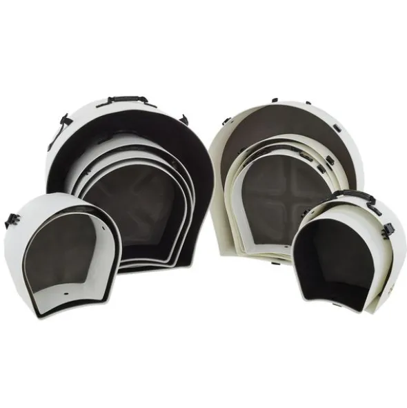 Hardcase HRockFus6 F.Lined Set White