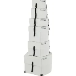 Hardcase HRockFus6 F.Lined Set White