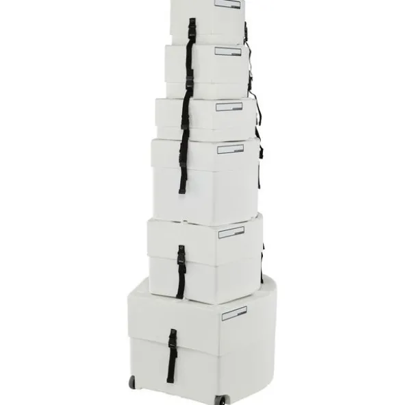 Hardcase HRockFus6 F.Lined Set White