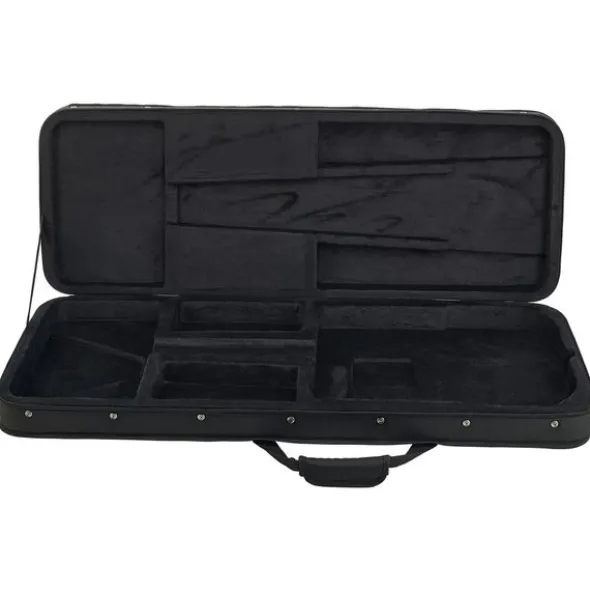 Harley Benton Amarok-7 BKNT Flame Bur w/Case
