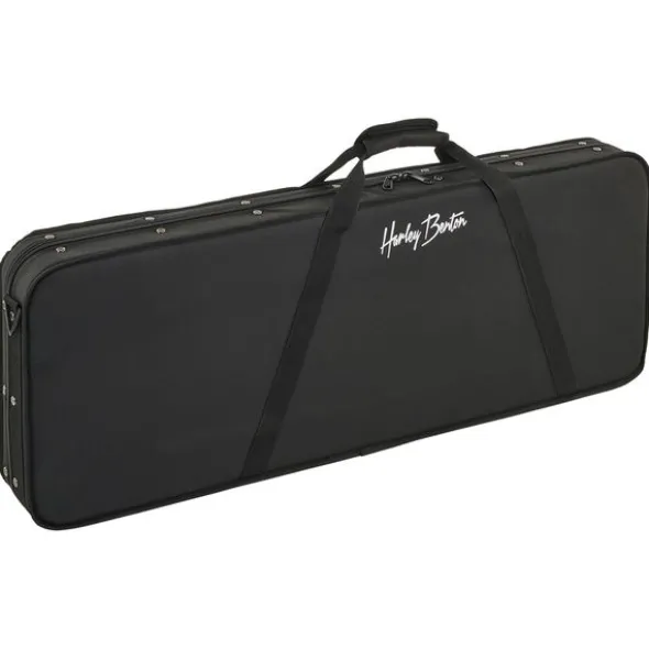 Harley Benton Amarok-7 BKNT Flame Bur w/Case