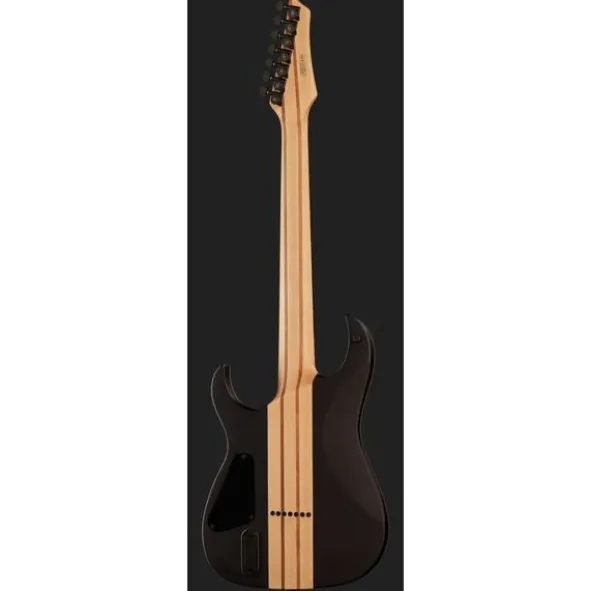 Harley Benton Amarok-7 BKNT Flame Bur w/Case