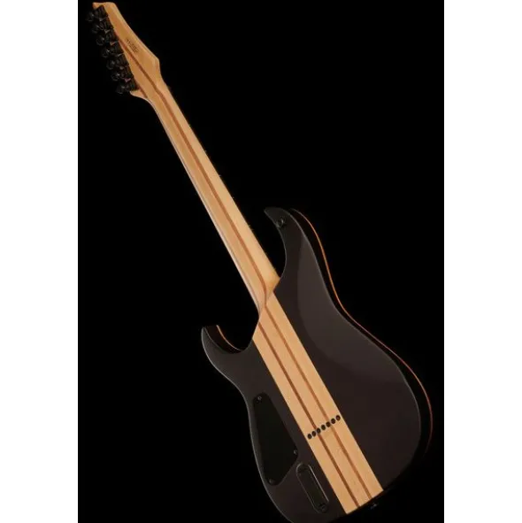 Harley Benton Amarok-7 BKNT Flame Bur w/Case