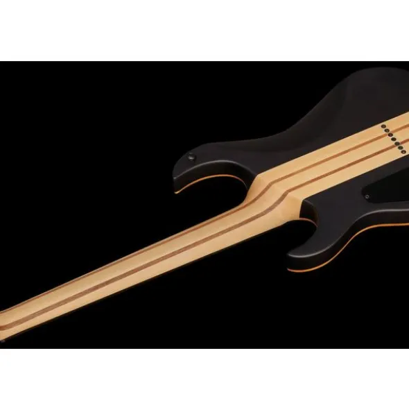 Harley Benton Amarok-7 BKNT Flame Bur w/Case