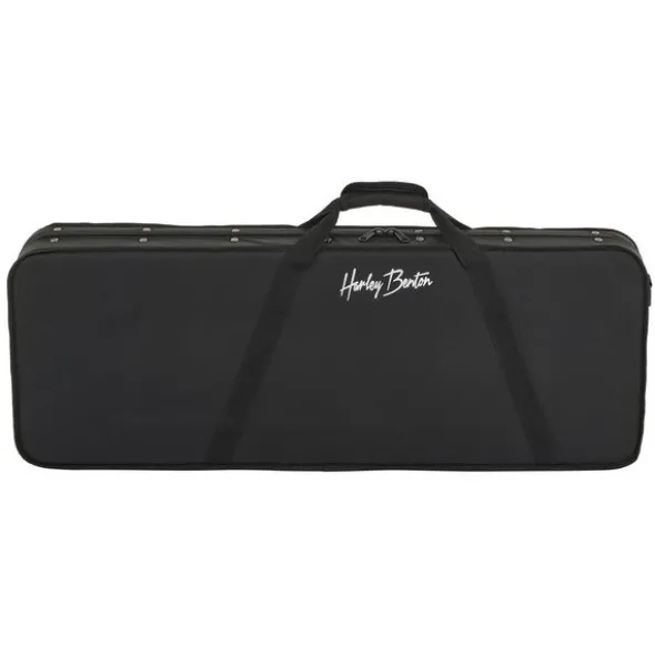 Harley Benton Amarok-7 BKNT Flame Bur w/Case