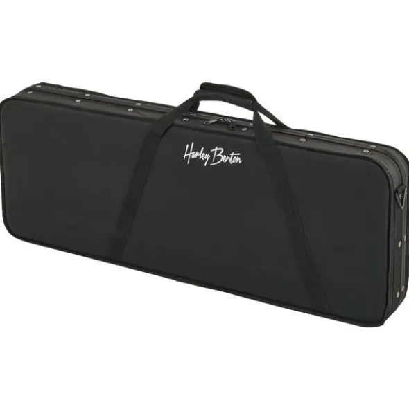 Harley Benton Amarok-7 BKNT Flame Bur w/Case