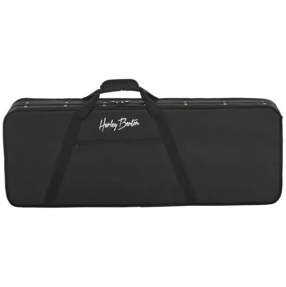 Harley Benton Amarok-7 BKNT Flame Bur w/Case