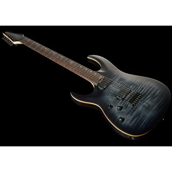Harley Benton Amarok 6 LH BKNT Flame w/Case