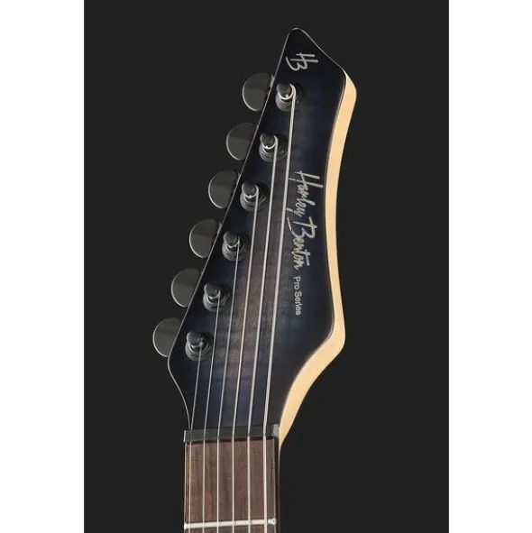 Harley Benton Amarok 6 LH BKNT Flame w/Case