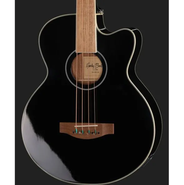 Harley Benton B-30BK-FL Acoustic Bass Series