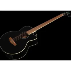 Harley Benton B-35BK-FL Acoustic Bass w/Bag