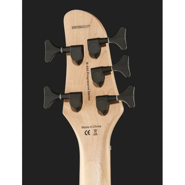 Harley Benton B-550 Black Progressive Bundle