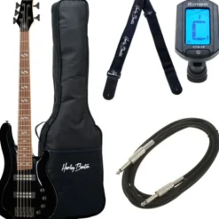 Harley Benton B-550 Black Progressive Bundle