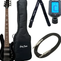 Harley Benton B-650 Black Progressive Bundle