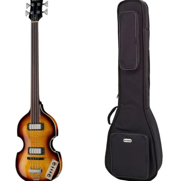 Harley Benton Beatbass FL VS Vintage w/Bag