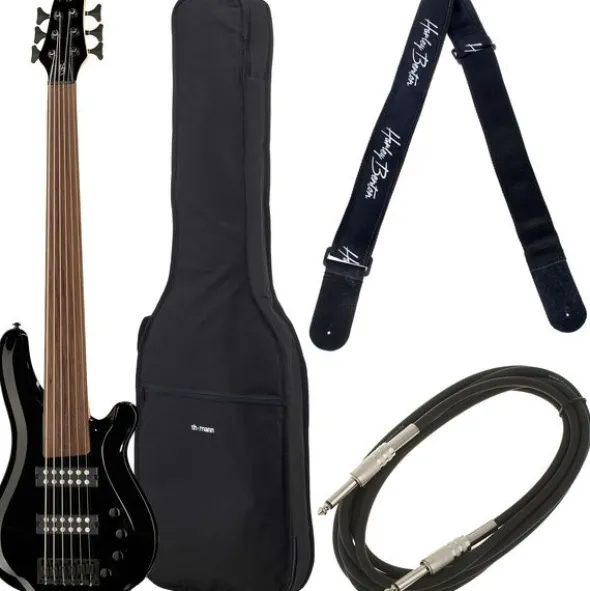 Harley Benton B-650FL BK Progressive Bundle