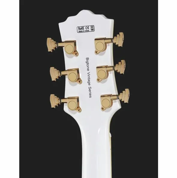 Harley Benton BigTone Trem White
