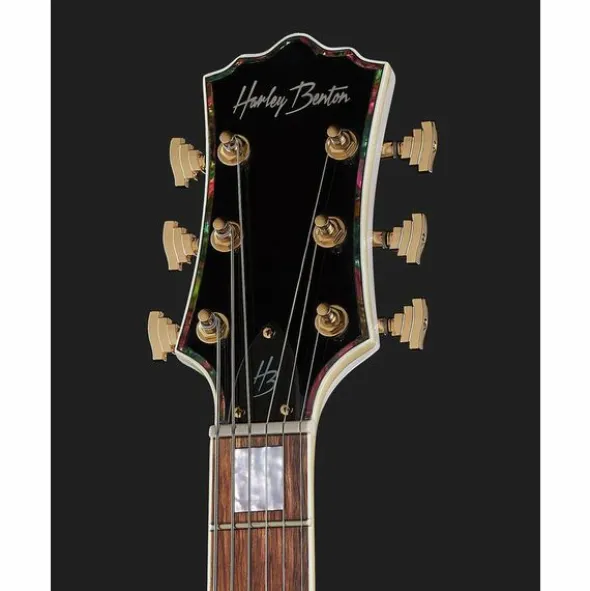 Harley Benton BigTone Trem White