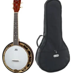 Harley Benton BJU-15Pro Banjo Ukulele w/Bag
